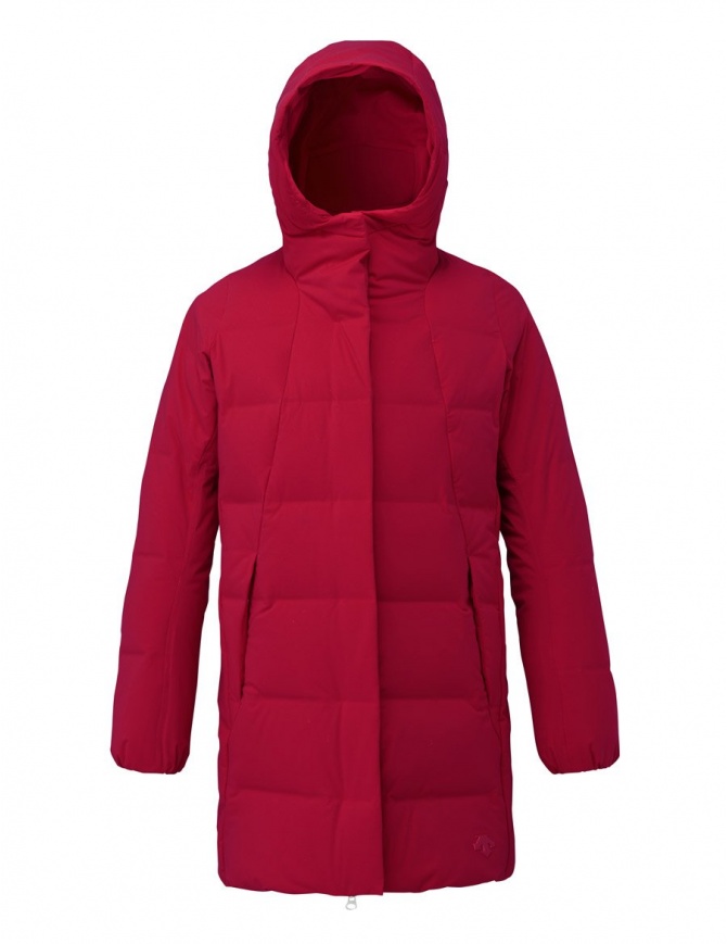 Cappotto piumino Allterrain by Descente Mizusawa Element L colore rosso DIA3791WU-TRED cappotti donna online shopping