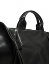 Delle Cose 752 asphalt black leather bag 752 HORSE POLISH ASFALTO buy online