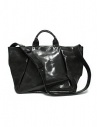 Delle Cose 752 asphalt black leather bag buy online 752 HORSE POLISH ASFALTO