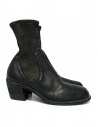 Stivaletto Guidi SB96D in pelle nera acquista online SB96D KANGAROO FULL GRAIN BLKT