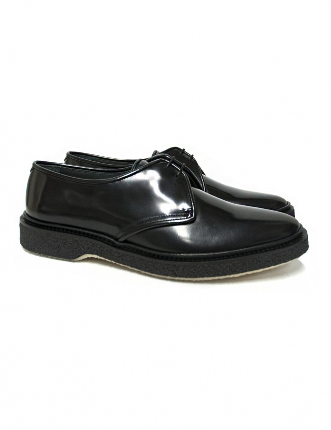 Adieu Type 1 shiny black leather shoes TYPE-1-CLASSIC-POLIDO-BLACK mens shoes online shopping