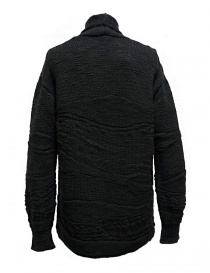 Cardigan Fuga Fuga in lana colore grigio scuro acquista online