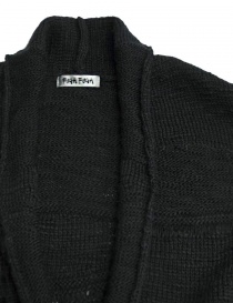 Cardigan Fuga Fuga in lana colore grigio scuro prezzo