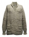 Cardigan Fuga Fuga in lana colore beige acquista online FAGA 127 31