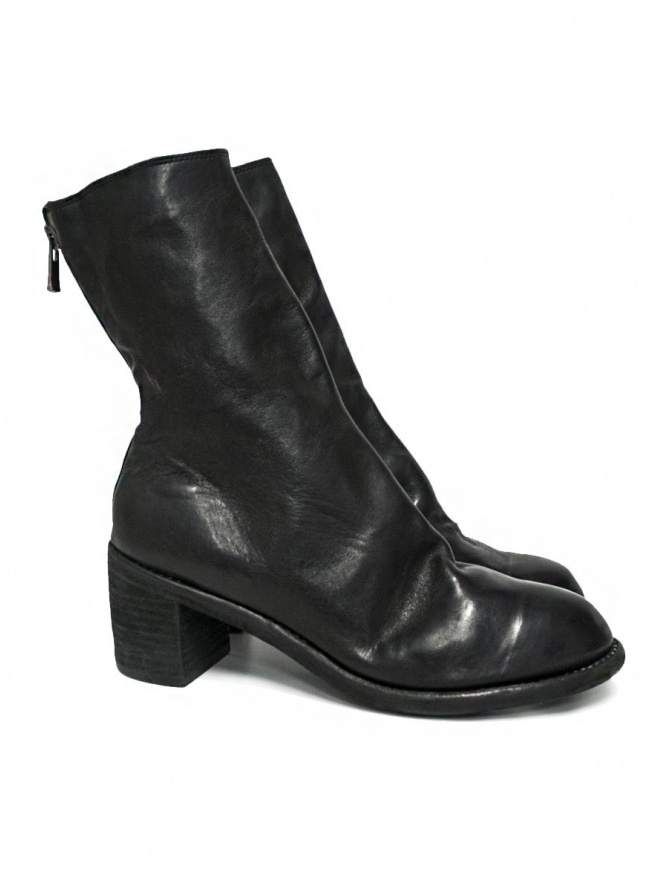 Stivaletto Guidi M88 in pelle colore nero M88 SOFT HORSE FULL GRAIN BLK calzature donna online shopping