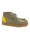 Scarpa Kapital Wallaby in pelle scamosciata colore grigio acquista online K1909XG564 BEIGE SHOES