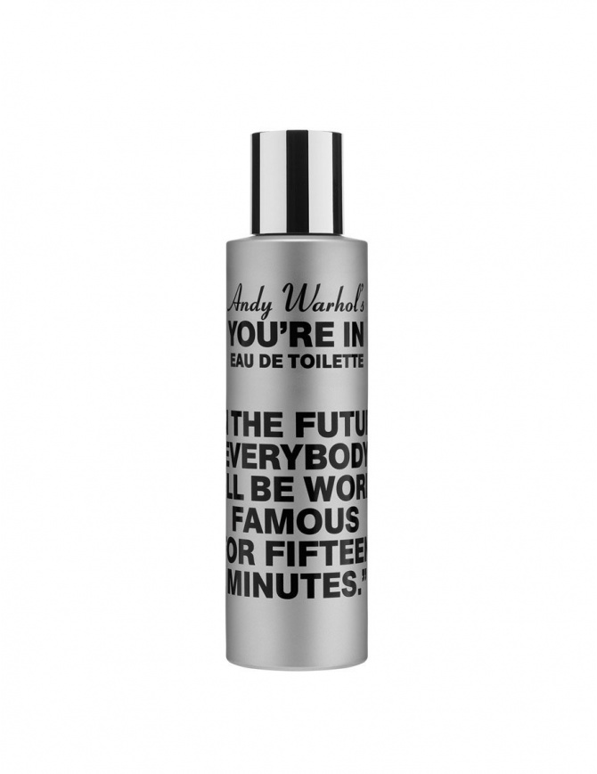 Profumo eau de toilette Comme Des Garcons Andy Warhol's You're In (World Famous) CDGAW/B profumi online shopping