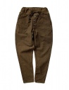 Pantalone Kapital con elastico colore marroneshop online pantaloni donna