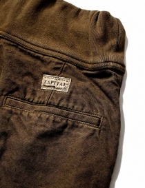 Pantalone Kapital con elastico colore marrone prezzo