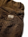 Pantalone Kapital con elastico colore marrone K1709LP800 BROWN PANTS prezzo