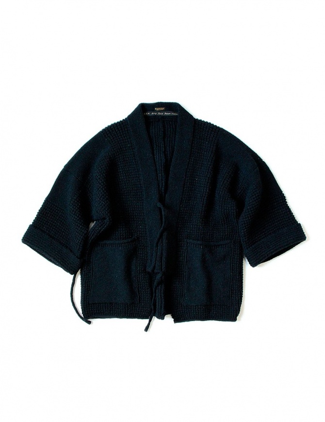 Giacca kimono Kapital in lana blu EK- 578 NAVY JACKET giacche donna online shopping