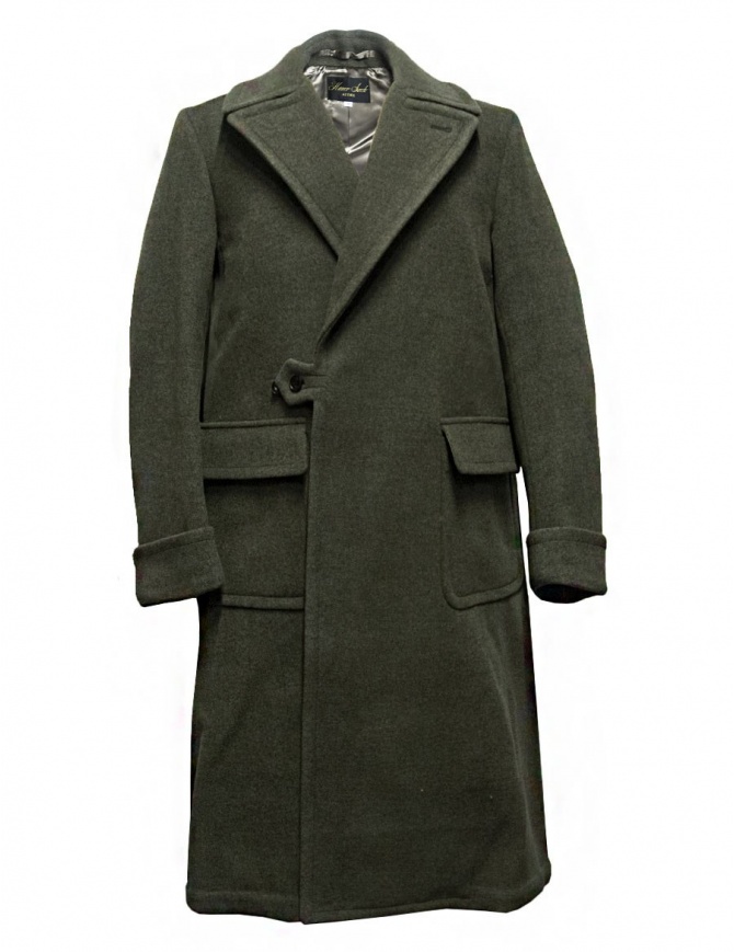 Cappotto Haversack Attire verde chiaro 471713-43-COAT cappotti uomo online shopping