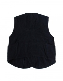 Gilet Kapital in lana colore blu