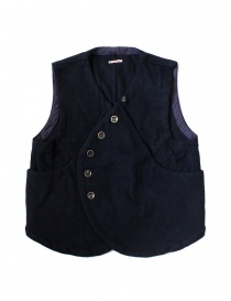 Gilet donna online: Gilet Kapital in lana colore blu