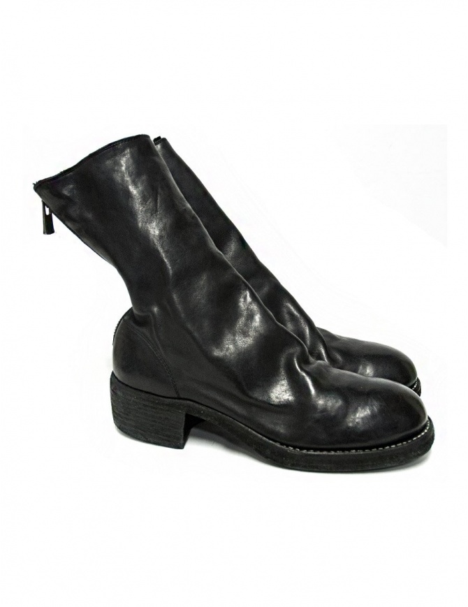 Black leather Guidi 788Z ankle boots 788Z SOFT HORSE FULL GRAIN BLKT womens shoes online shopping