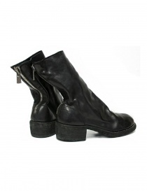Black leather Guidi 788Z ankle boots price