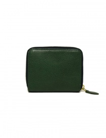 Il Bisonte green leather wallet
