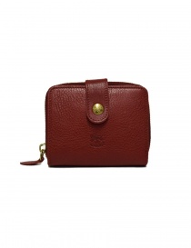 Portafoglio in pelle Il Bisonte colore rosso C0960-P245-ROSSO order online