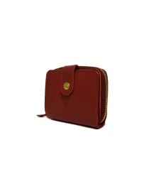 Il Bisonte red leather wallet price