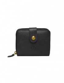 Il Bisonte black leather wallet online