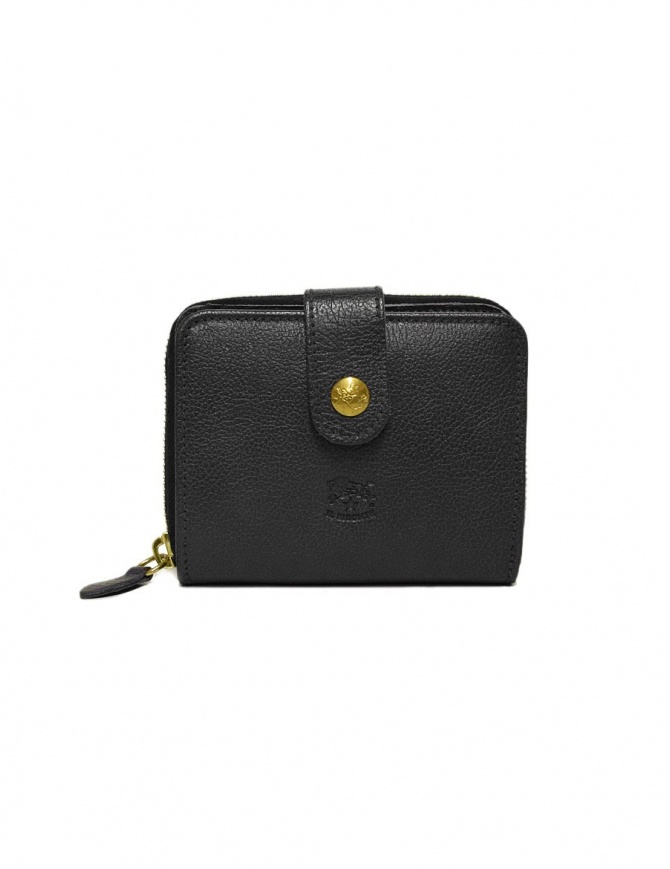 Portafoglio in pelle Il Bisonte colore nero C0960-P-153-NERO portafogli online shopping