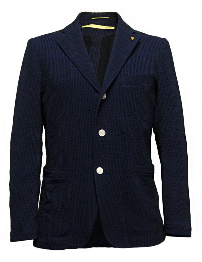 D by D*Syoukei navy and black color jacket D02-125-81LZ03