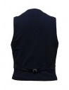 Gilet D by D*Syoukei colore blu e nero acquista online D08-125-81LZ03