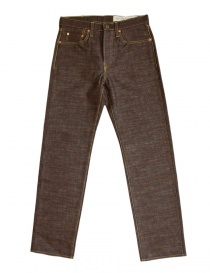 Kapital Kap-71 brown and blue jeans KAP-71 BROWN PANTS