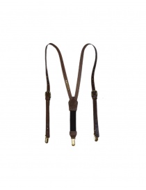 Bretelle Kapital in pelle marrone K1709XG561 BROWN SUSPENDER order online