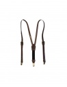 Bretelle Kapital in pelle marrone acquista online K1709XG561 BROWN SUSPENDER