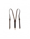Kapital brown leather suspenders buy online K1709XG561 BROWN SUSPENDER