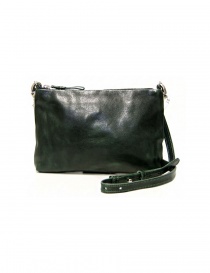 Cornelian Taurus by Daisuke Iwanaga green leather bag 13SSTR100 D.GREEN
