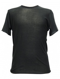 Label Under Construction Parabolic Zip Seam grey t-shirt 31YMTS280 CO132 31/73 TEE