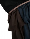 Kolor black fleece dress with K embrodery 18SPL-O04222 BLACK price