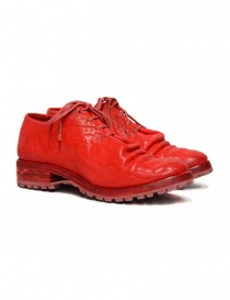 Calzature uomo online: Scarpa Carol Christian Poell in pelle rossa