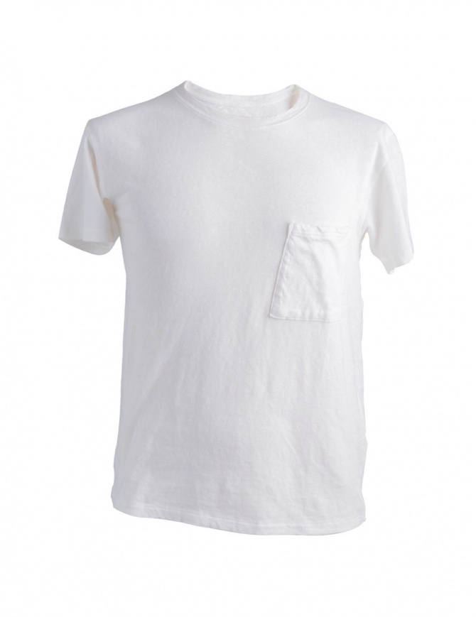 Maglietta Bianca Kapital EK-442 EK-442 t shirt uomo online shopping