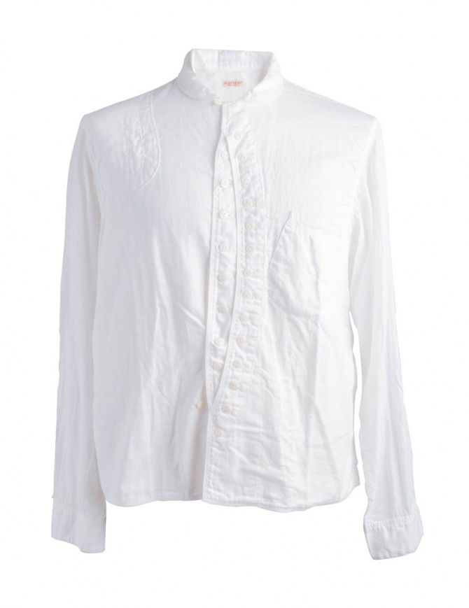Camicia Bianca Kapital Maniche Lunghe K1509LS8 K1509LS8 WHITE camicie uomo online shopping