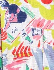 Patterned Haversack shirt with beach drawings price