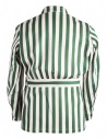 Giacca Haversack a strisce bianche e verdishop online giacche uomo