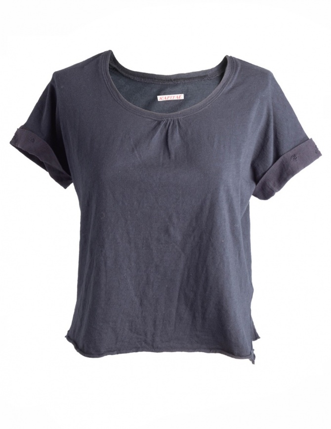 Black Kapital T-shirt K1603SS76 BLK womens t shirts online shopping