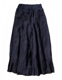 Womens trousers online: Kapital navy divided skirt