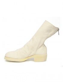 White leather Guidi 788Z ankle boots price