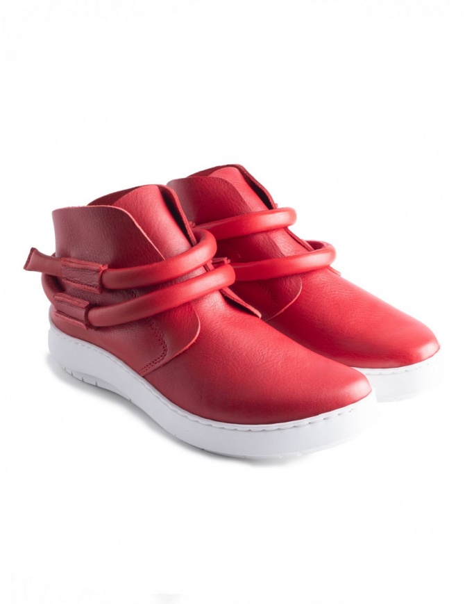 Trippen Dew Red Shoes DEW RED WAW WHT SW womens shoes online shopping