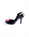 Vivienne Westwood Lady Dragon Anglomania Black Shiny PVC Pumps with Heart shop online womens shoes