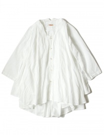 White Kapital flared shirt with 3/4 sleeves EK544 SHIRT WHT