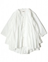 Camicia bianca Kapital svasata manica 3/4 acquista online EK544 SHIRT WHT