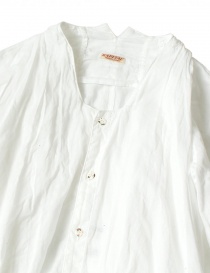 White Kapital flared shirt with 3/4 sleeves buy online