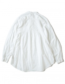 Kapital pleated white shirt with wrinkles buy online