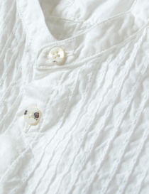 Camicia bianca Kapital plissé con increspature prezzo