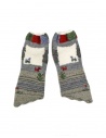 Gray and white Kapital gloves buy online EK-511 GRAY